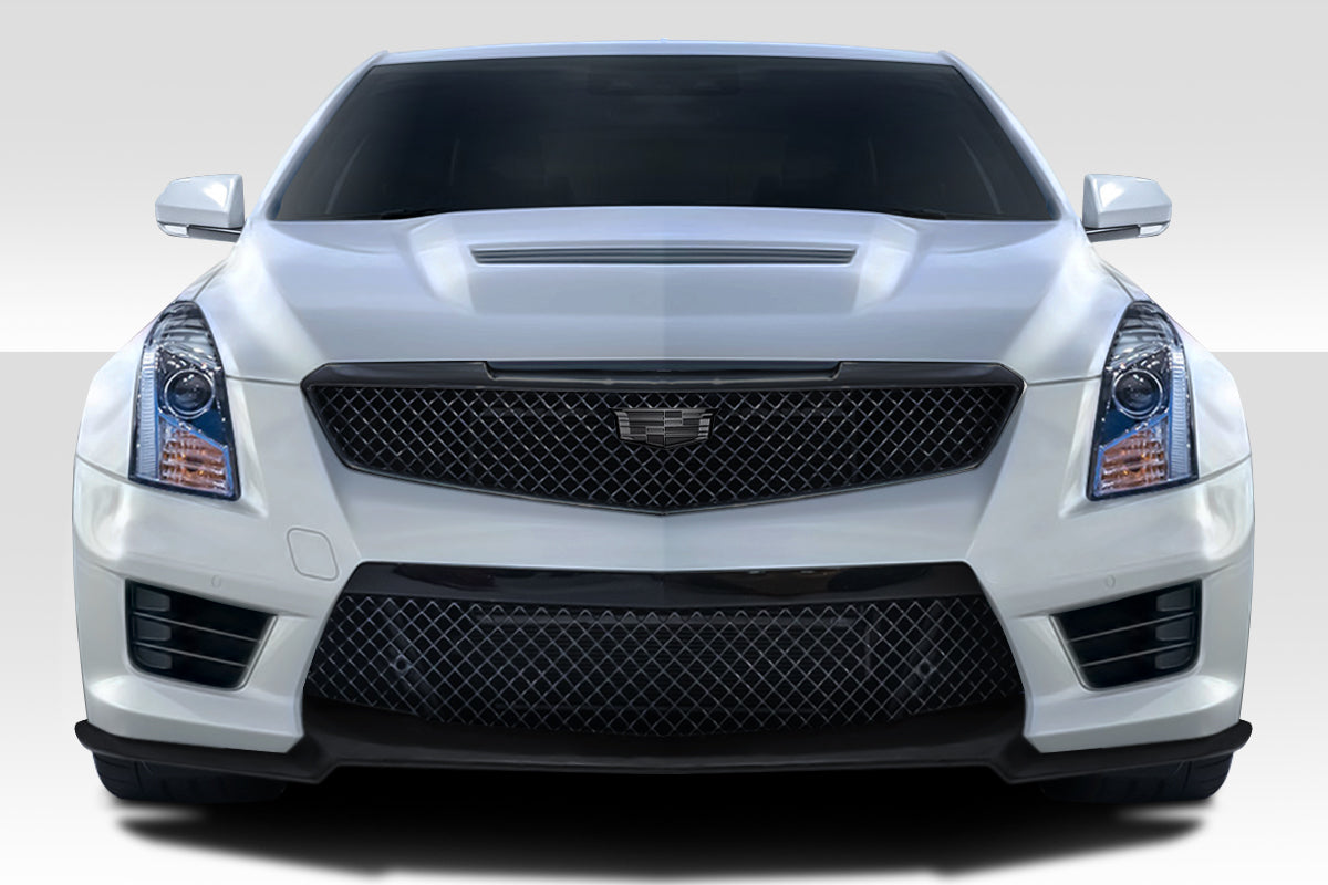 2016-2019 Cadillac ATS-V V Look Front Lip Spoiler - 1 Piece - FRP