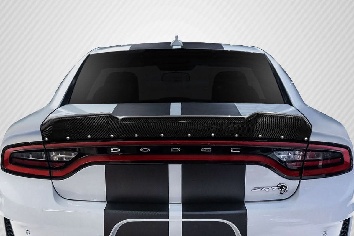 2015-2023 Dodge Charger SKS Style Rear Wing Spoiler - Carbon Fiber