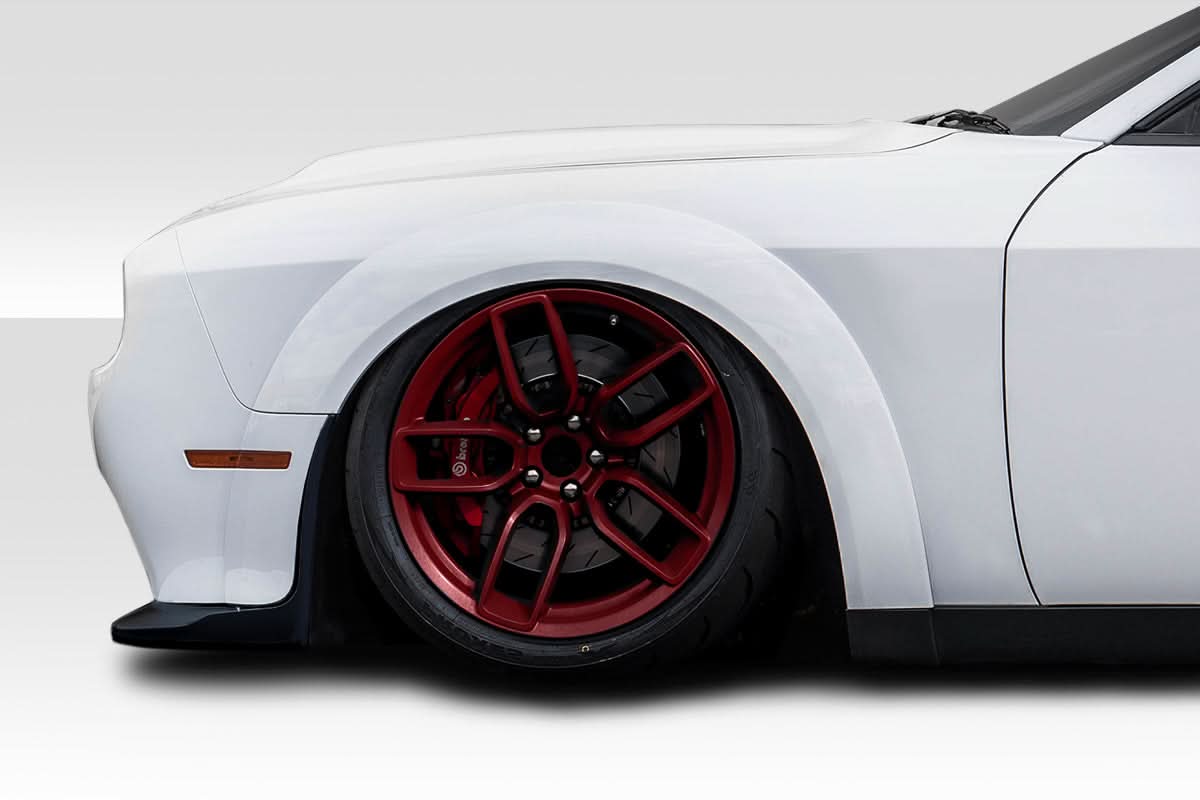 2015-2023 Dodge Challenger Demon Look Wide Body Fender Flares - FRP