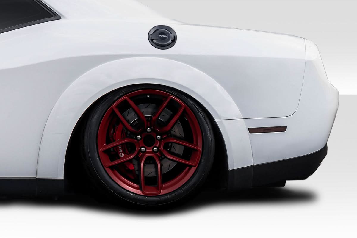 2015-2023 Dodge Challenger Demon Look Wide Body Fender Flares - FRP