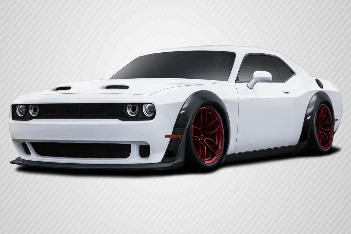 2015-2023 Dodge Challenger Demon Look Wide Body Fender Flares