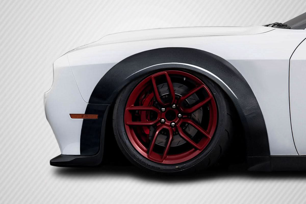 2015-2023 Dodge Challenger Demon Look Wide Body Fender Flares