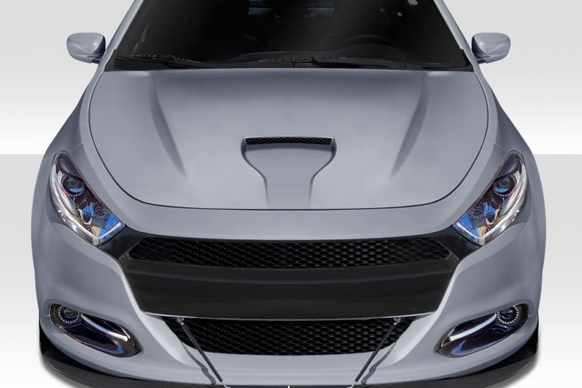 2013-2016 Dodge Dart MPR V2 Style Hood - FRP