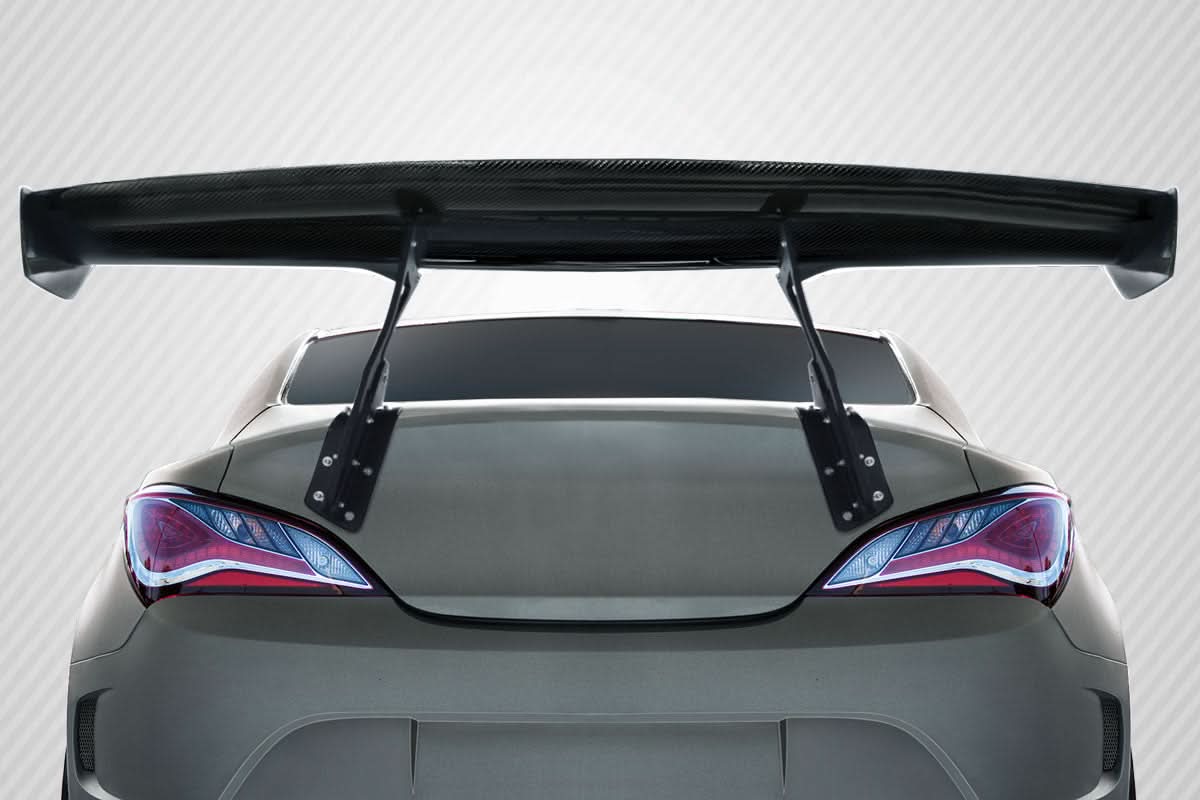 2010-2016 Hyundai Genesis Coupe RBS V2 Style Rear Wing Spoiler - Carbon Fiber
