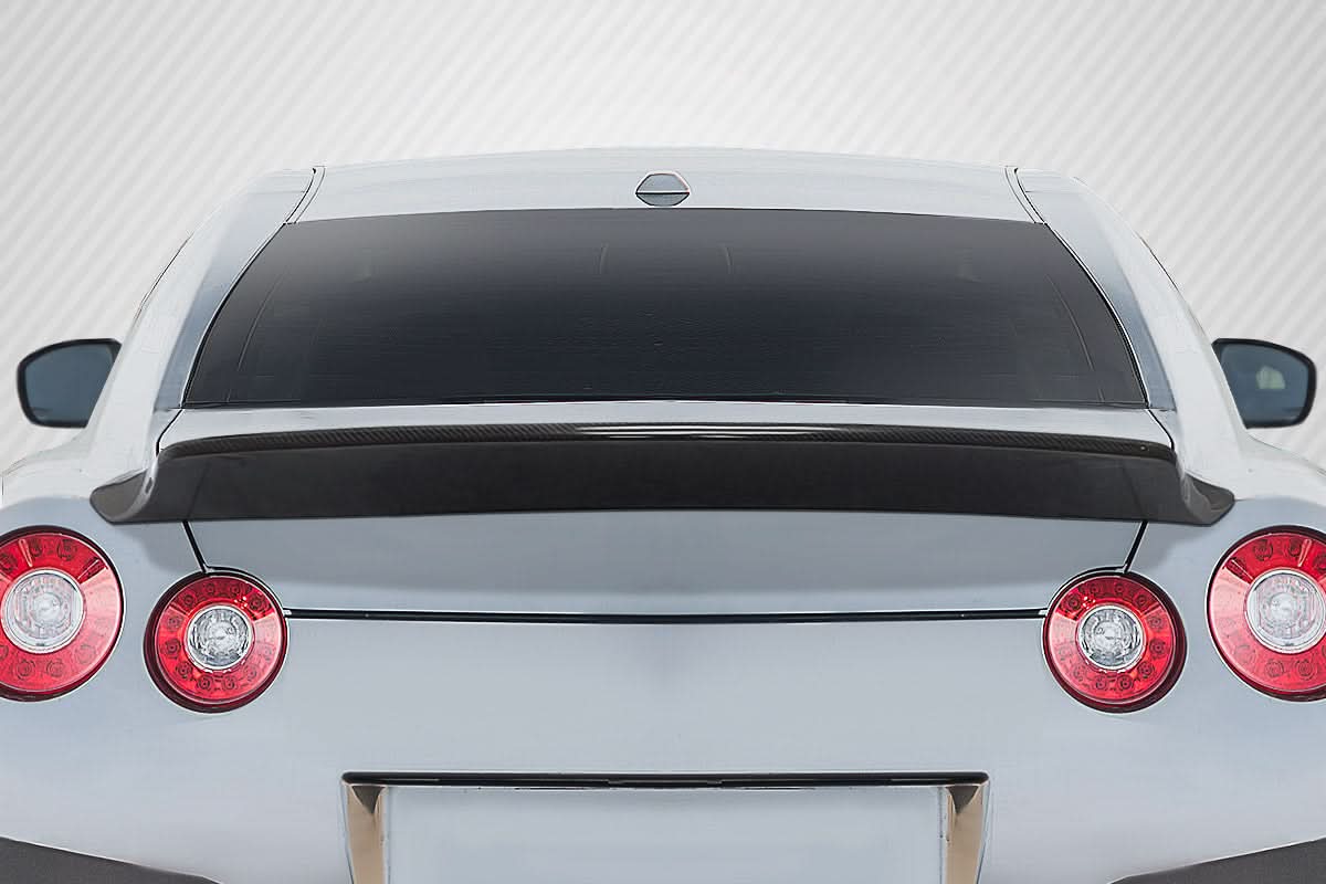 2009-2021 Nissan GT-R R35 Duckbill Style Rear Wing Spoiler - Carbon Fiber