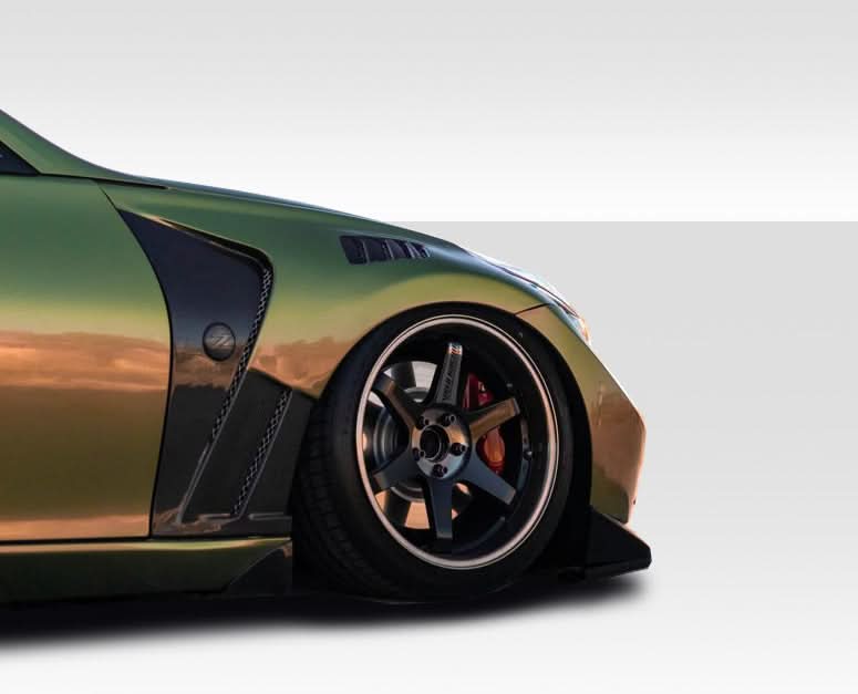 2009-2020 Nissan 370Z RS-1 Style Front Fenders - Carbon Fiber