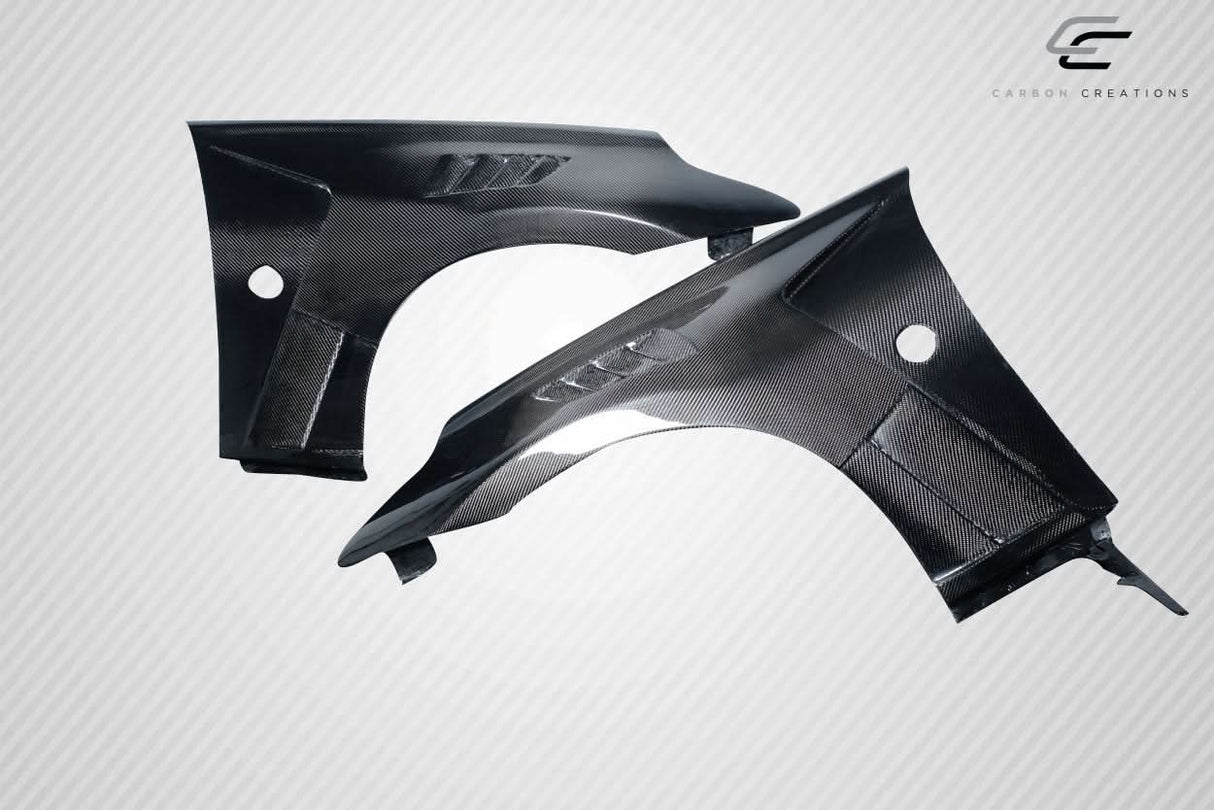 2009-2020 Nissan 370Z RS-1 Style Front Fenders - Carbon Fiber