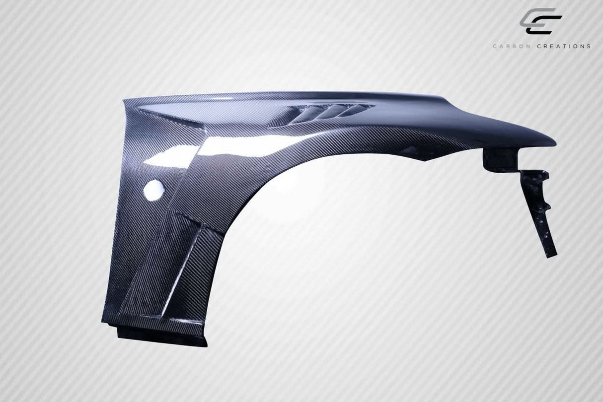 2009-2020 Nissan 370Z RS-1 Style Front Fenders - Carbon Fiber