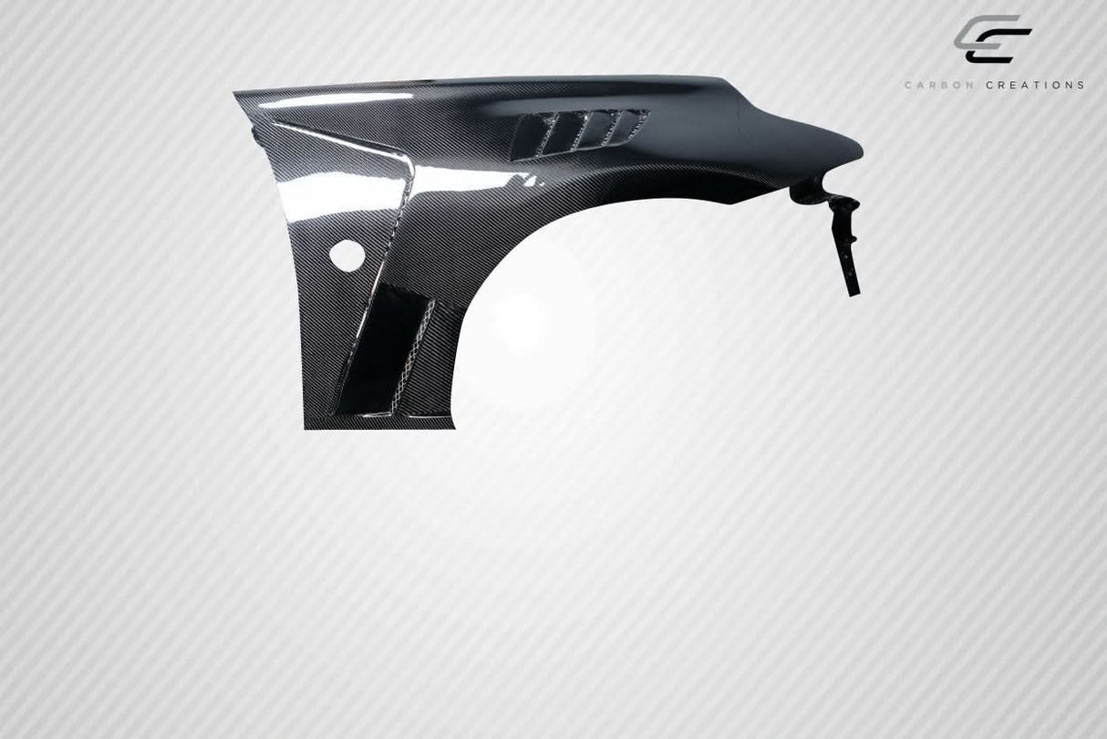 2009-2020 Nissan 370Z RS-1 Style Front Fenders - Carbon Fiber