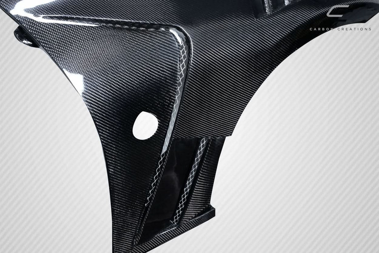 2009-2020 Nissan 370Z RS-1 Style Front Fenders - Carbon Fiber