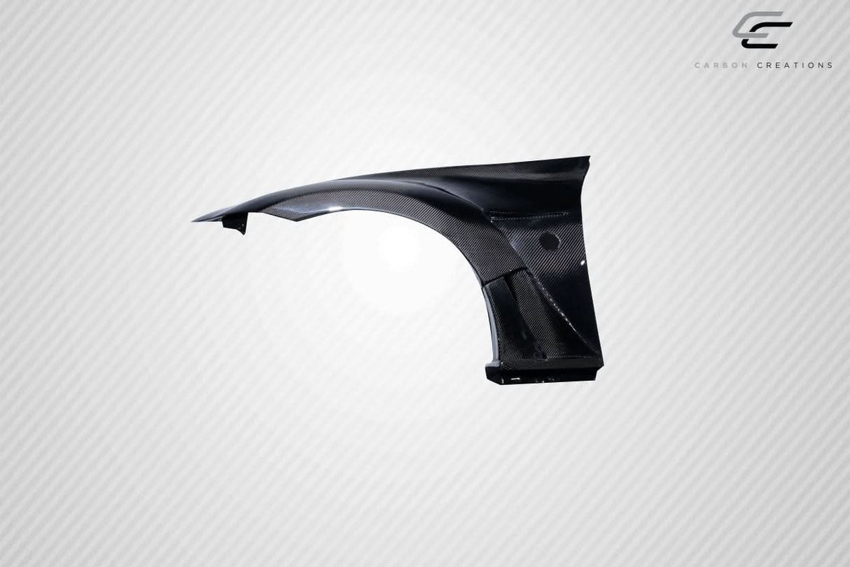 2009-2020 Nissan 370Z VRS Style Front Fenders - 2 Piece Carbon Fiber