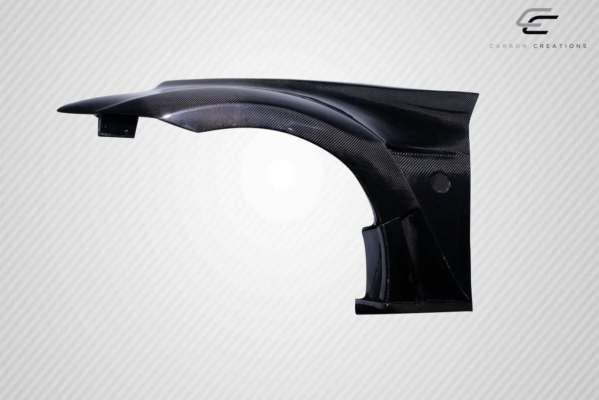 2009-2020 Nissan 370Z VRS Style Front Fenders - 2 Piece Carbon Fiber