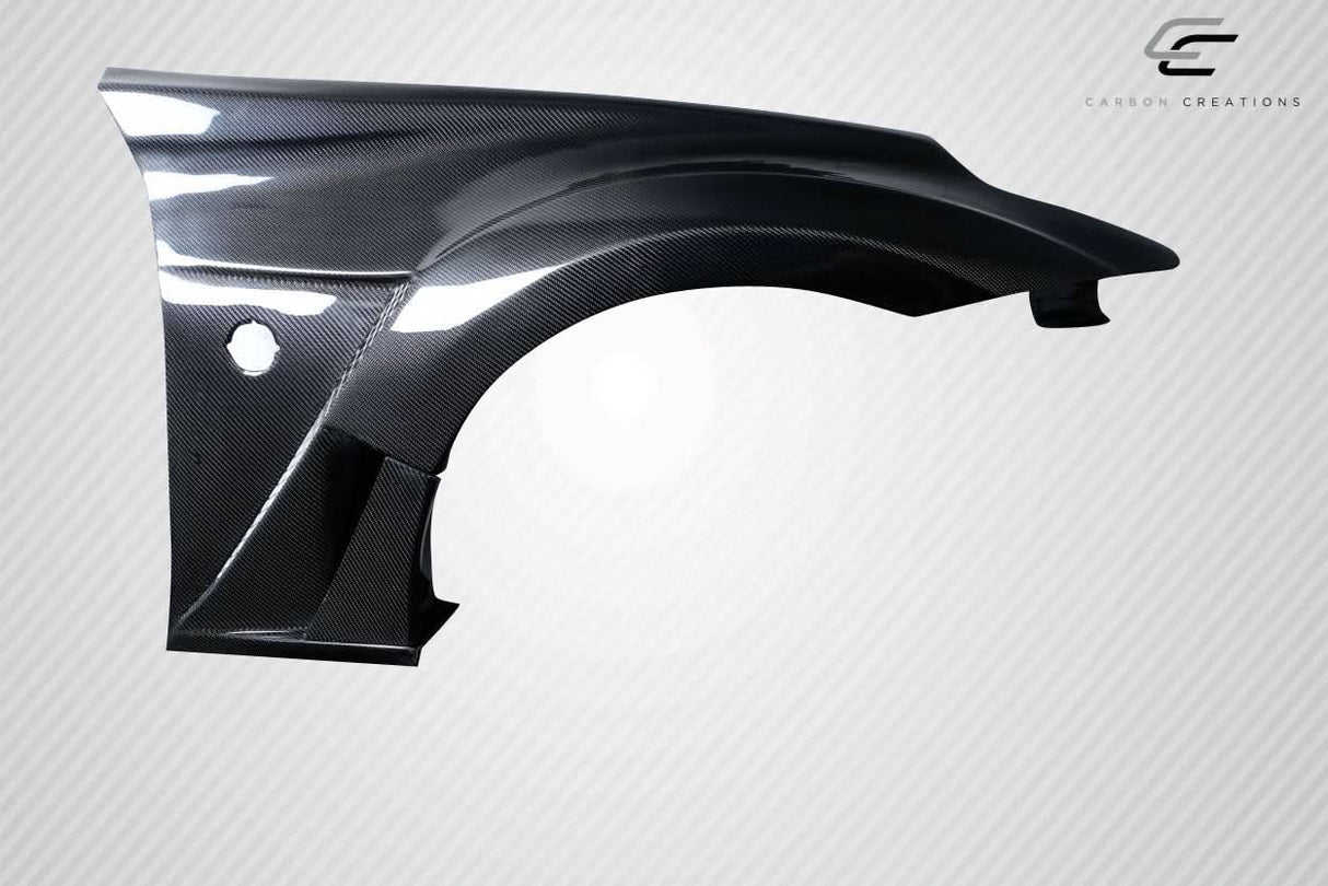 2009-2020 Nissan 370Z VRS Style Front Fenders - 2 Piece Carbon Fiber