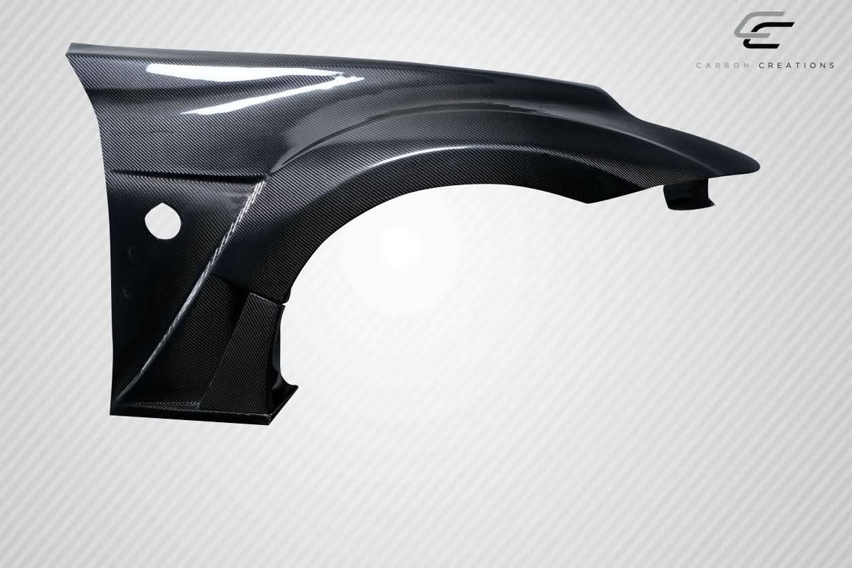 2009-2020 Nissan 370Z VRS Style Front Fenders - 2 Piece Carbon Fiber