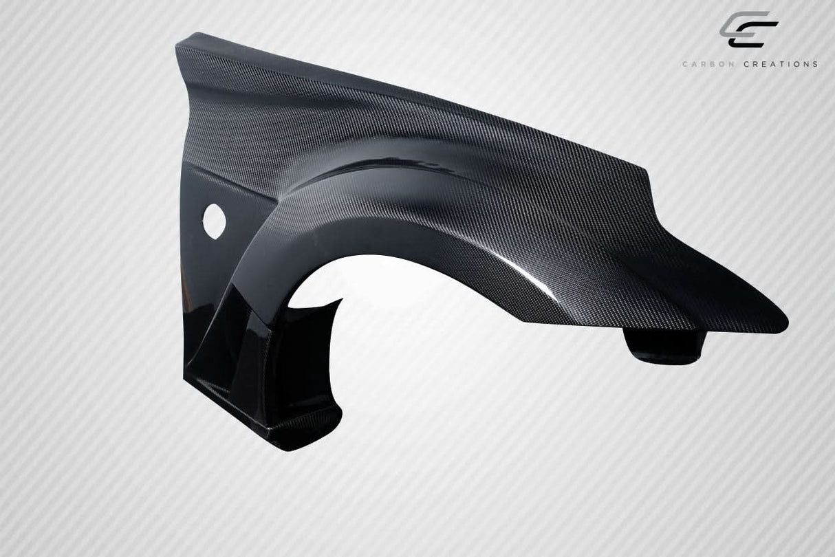 2009-2020 Nissan 370Z VRS Style Front Fenders - 2 Piece Carbon Fiber