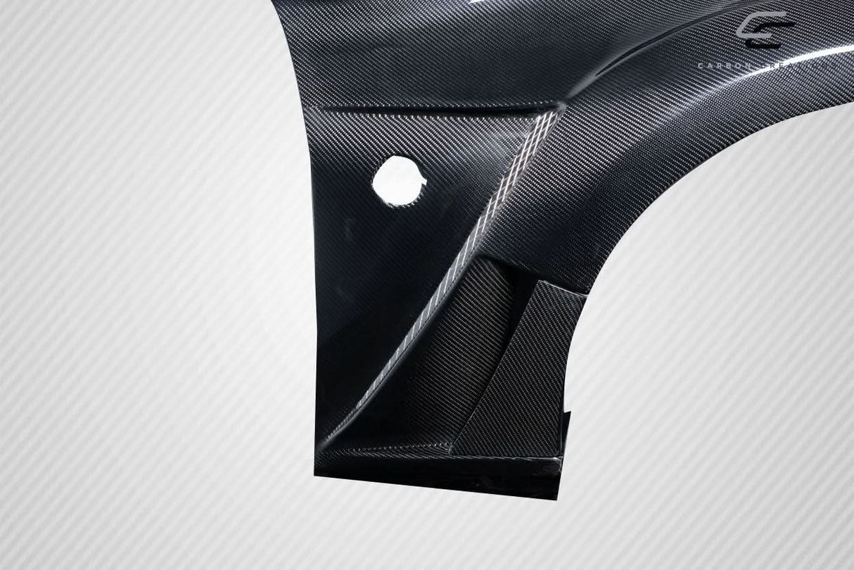 2009-2020 Nissan 370Z VRS Style Front Fenders - 2 Piece Carbon Fiber