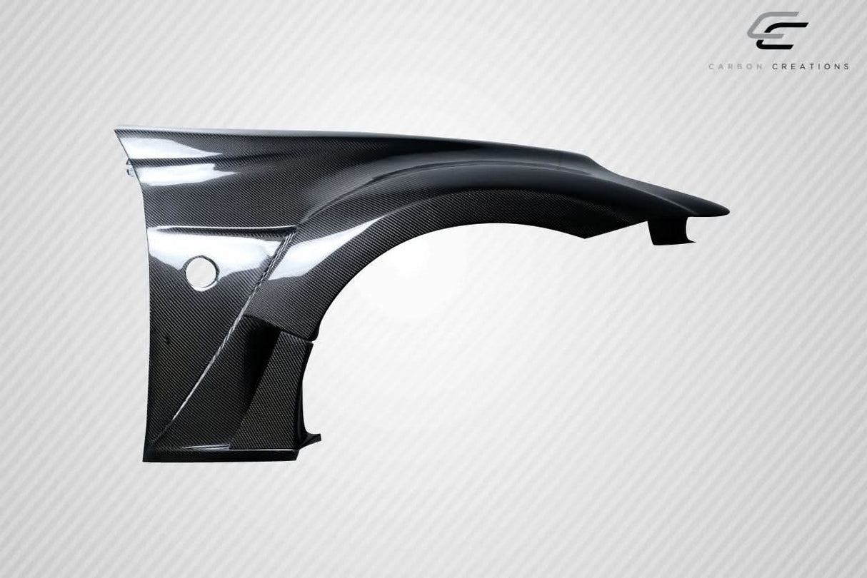 2009-2020 Nissan 370Z VRS Style Front Fenders - 2 Piece Carbon Fiber