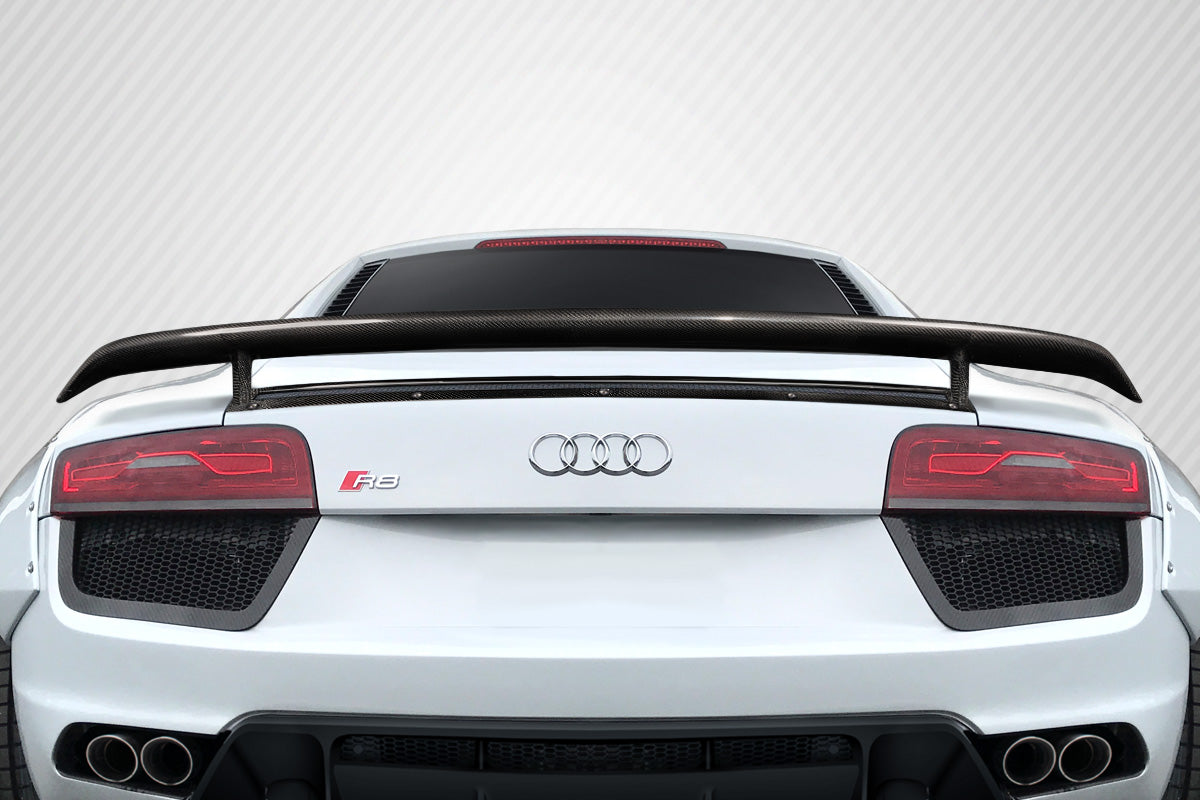 2008-2015 Audi R8 GTS Style Rear Wing Spoiler - Carbon Fiber