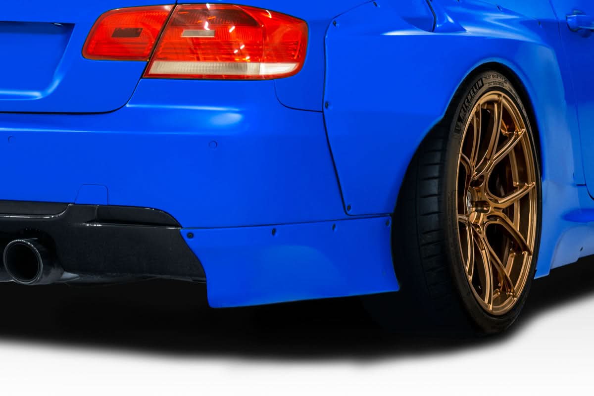 2007-2013 BMW 3 Series E92 E93 RBS Style Rear Bumper Add Ons - FRP