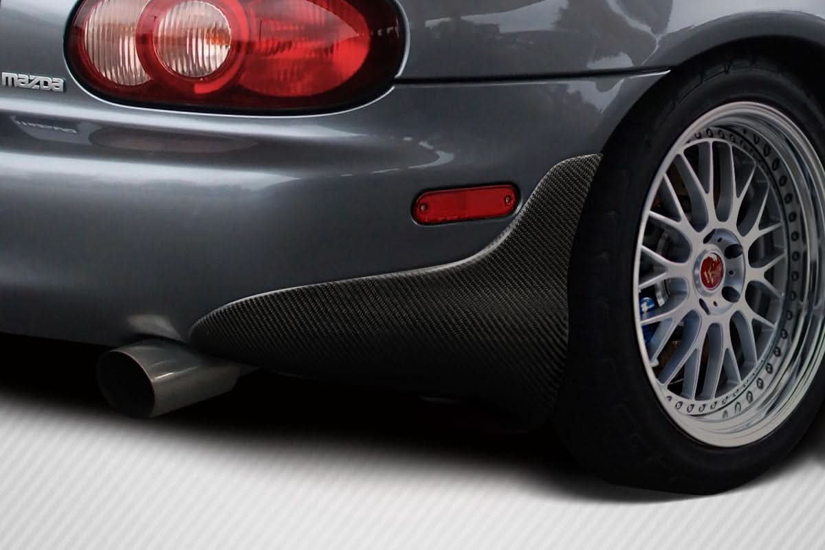 1999-2005 Mazda Miata MX-5 M1 Speed Style Rear Aero Flairs - Carbon