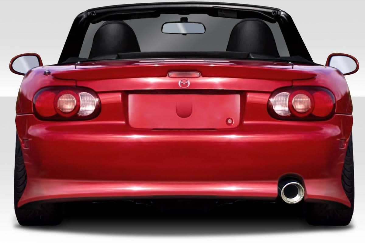 1999-2005 Mazda Miata B Sport Style Rear Bumper Cover - FRP
