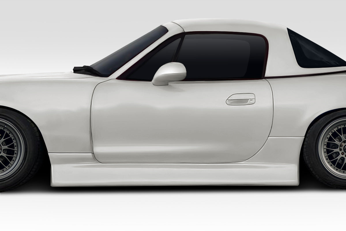 1999-2005 Mazda Miata B Sport Style Side Skirts - 2 Piece - FRP
