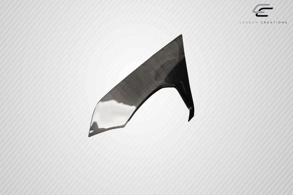 2002-2006 Acura RSX A1 Style Front Fender Flares - Carbon Fiber