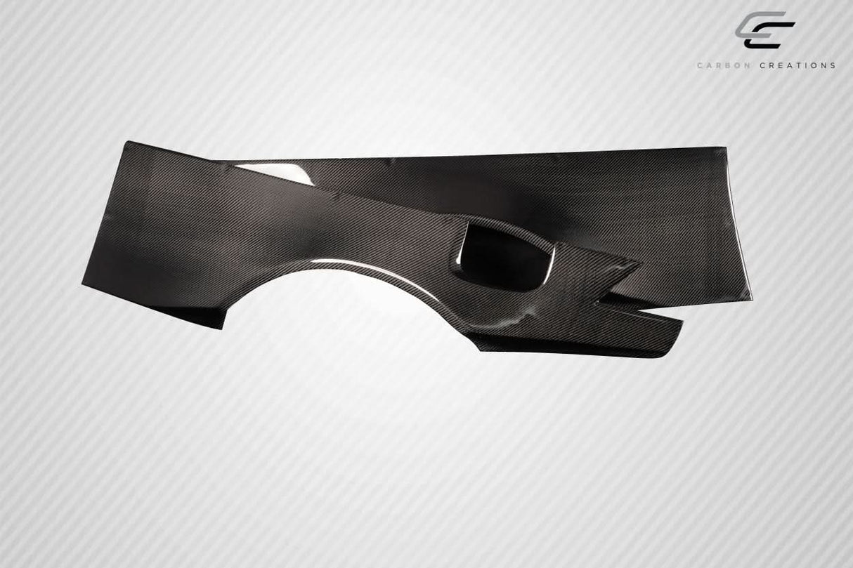2002-2006 Acura RSX A1 Style Rear Fender Flares - Carbon Fiber