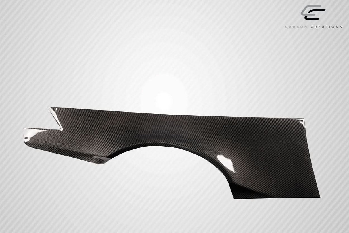 2002-2006 Acura RSX A1 Style Rear Fender Flares - Carbon Fiber