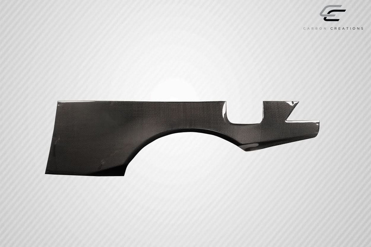 2002-2006 Acura RSX A1 Style Rear Fender Flares - Carbon Fiber