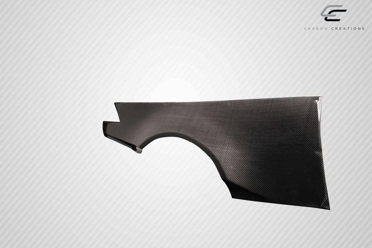 2002-2006 Acura RSX A1 Style Rear Fender Flares - Carbon Fiber