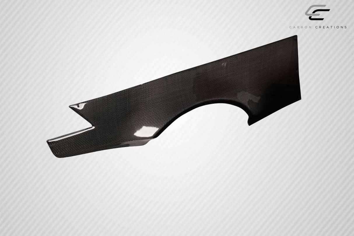 2002-2006 Acura RSX A1 Style Rear Fender Flares - Carbon Fiber