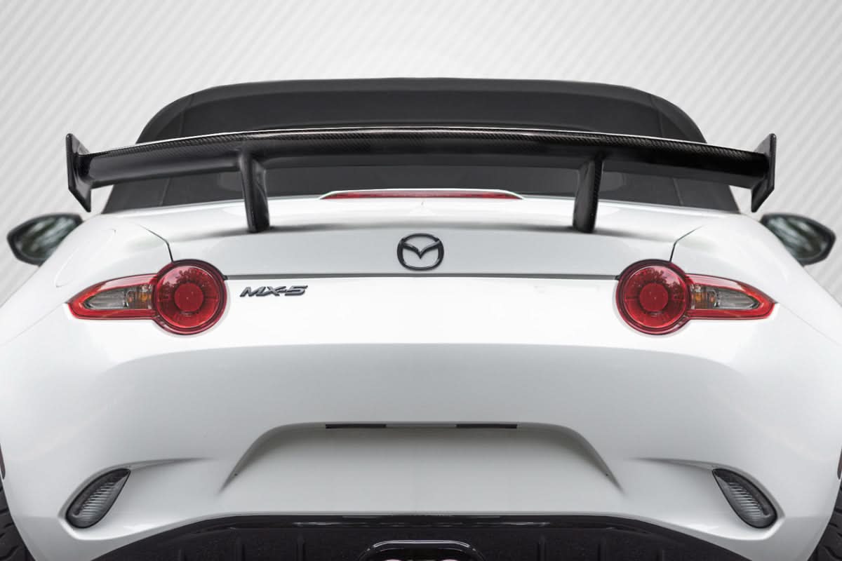 2016-2025 Mazda Miata CM GT Style Rear Wing Spoiler - Carbon Fiber
