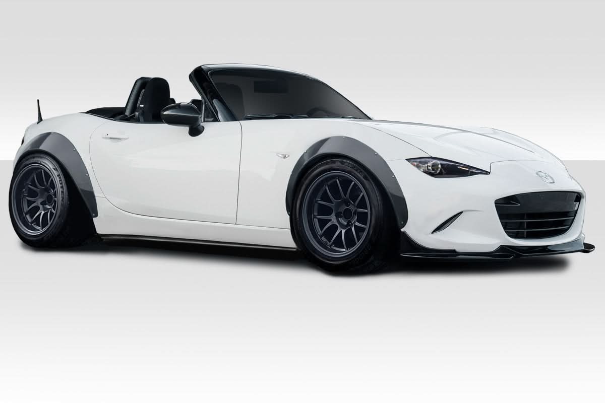 2016-2025 Mazda Miata CM Style Fender Flare Kit - 4 Piece - FRP