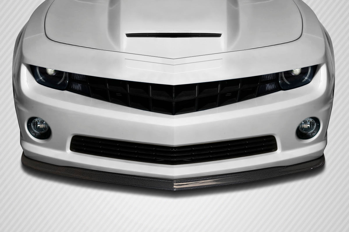 2010-2013 Chevrolet Camaro V8 Zeta Style Front Lip Spoiler - Carbon Fiber