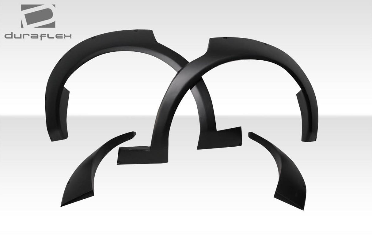 2006-2010 Dodge Charger Novara Style Wide Body Rear Fender Flares - FRP