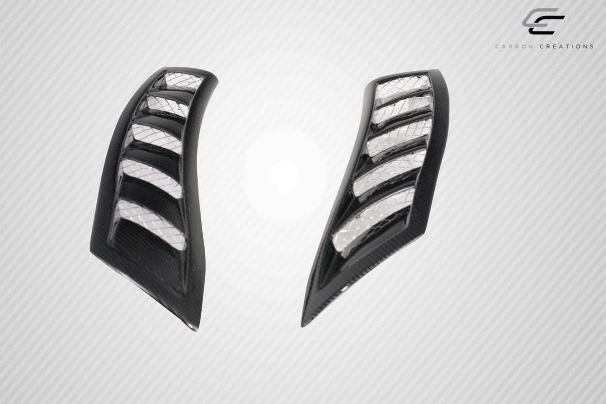 2003-2008 Nissan 350Z N Spec Style Fender Vents - Carbon Fiber