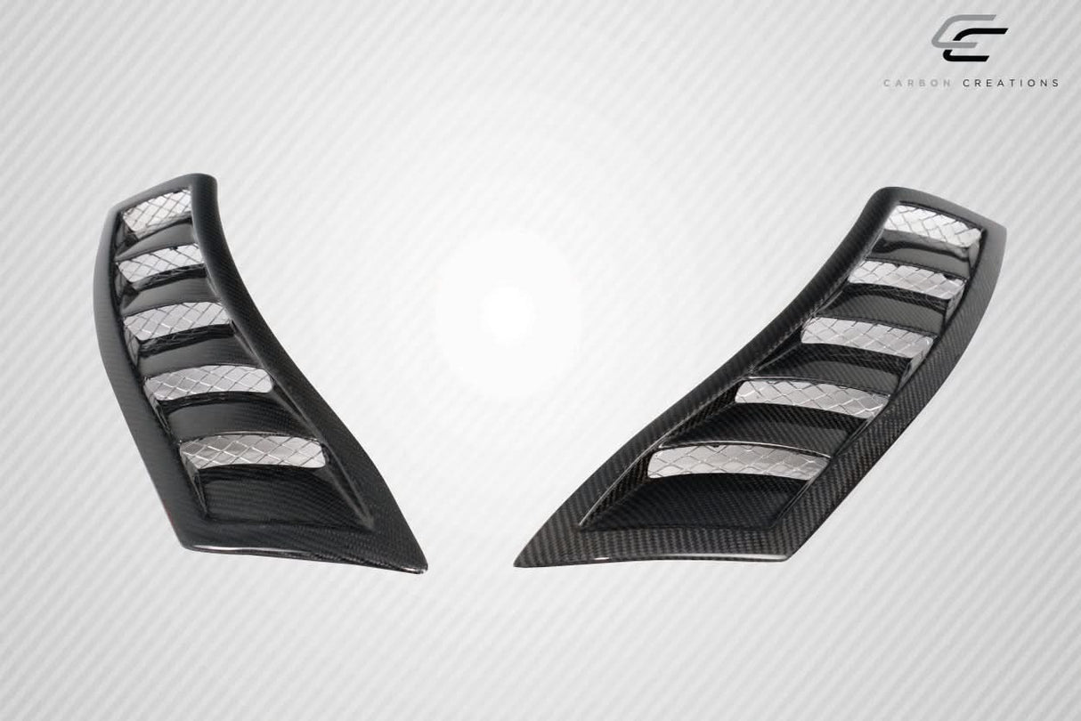 2003-2008 Nissan 350Z N Spec Style Fender Vents - Carbon Fiber