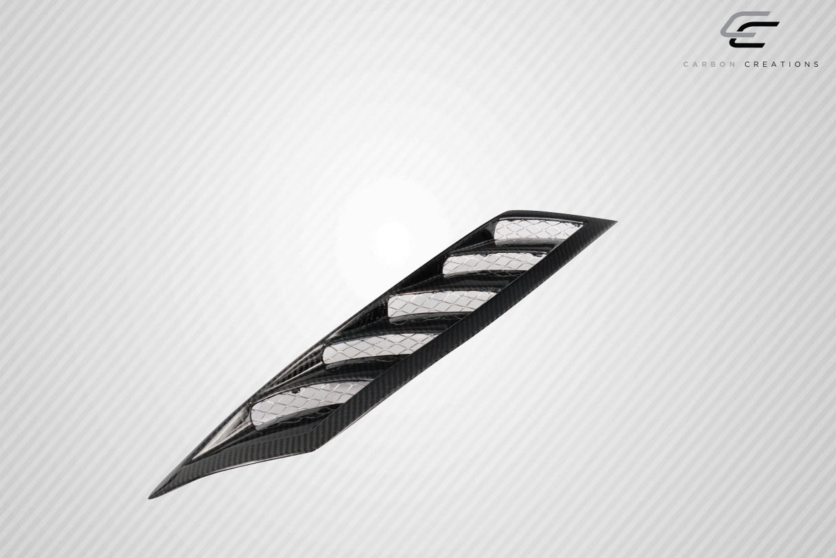 2003-2008 Nissan 350Z N Spec Style Fender Vents - Carbon Fiber