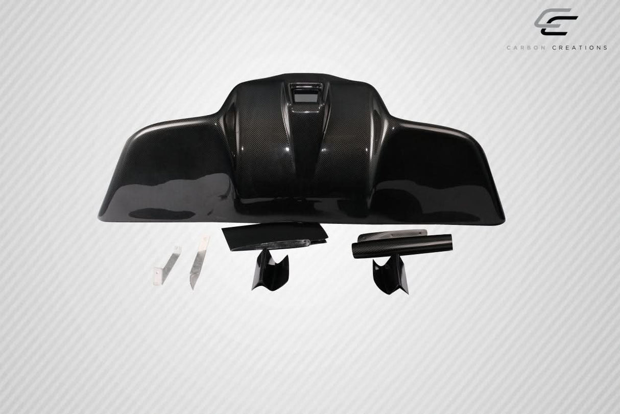 2003-2008 Nissan 350Z F1 Style Rear Diffuser - 5 Piece - Carbon Fiber