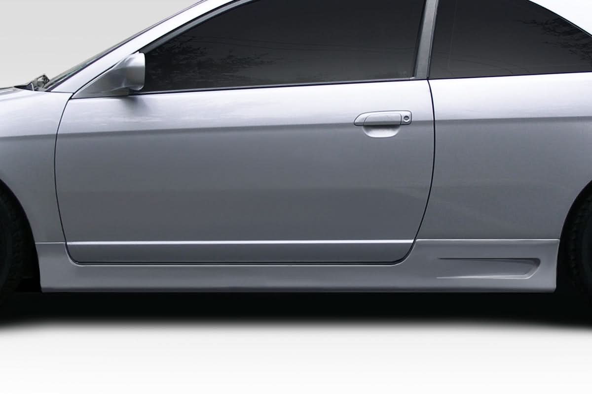 2001-2005 Honda Civic H Tech Style Side Skirts - 2 Piece - FRP