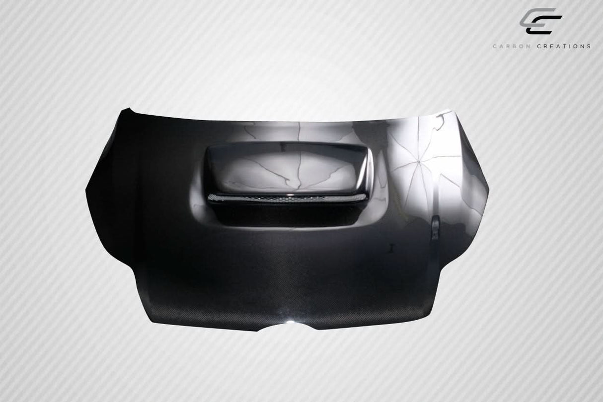 2012-2014 Ford Focus Ram Air Style Hood - Carbon Fiber