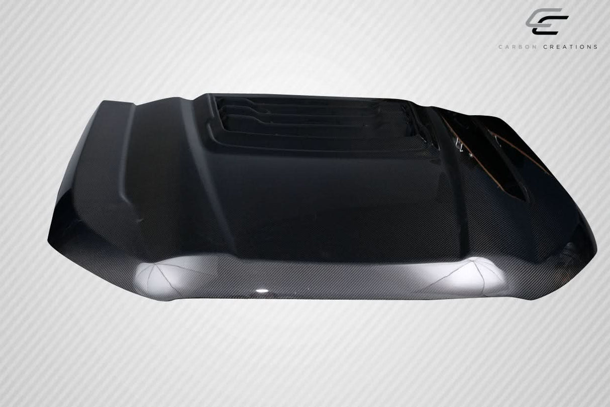 2019-2023 Ford Ranger Raptor Look Hood - Carbon Fiber