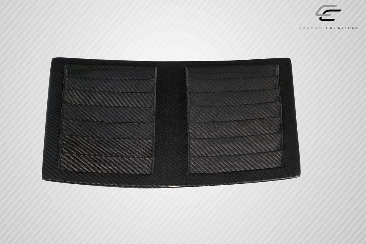 2003-2006 Nissan 350Z GT1 Style Hood Vents - 3 Piece Carbon Fiber