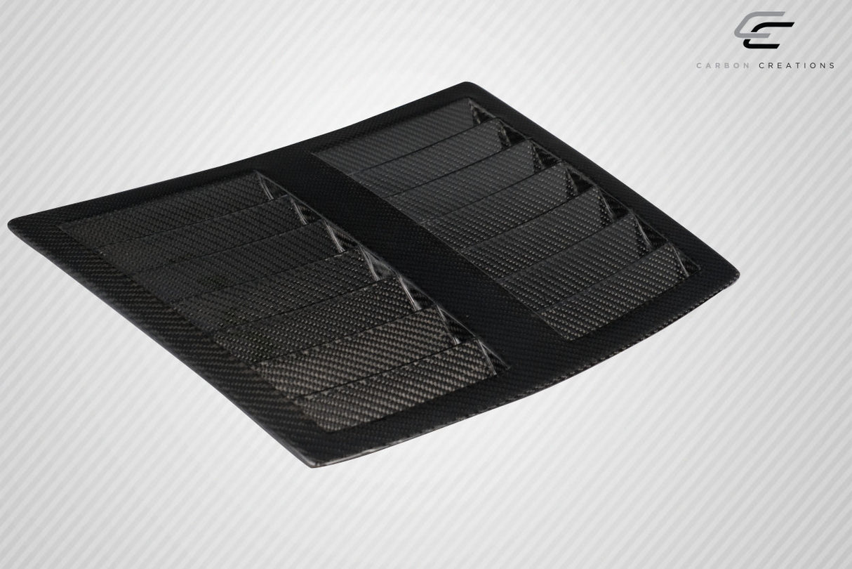 2003-2006 Nissan 350Z Z33 Carbon Creations GT1 Hood Vents - 3 Piece