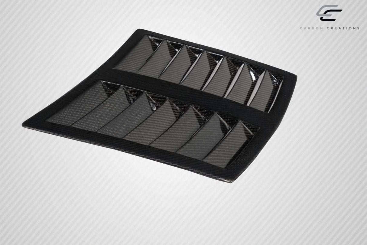 2003-2006 Nissan 350Z GT1 Style Hood Vents - 3 Piece Carbon Fiber