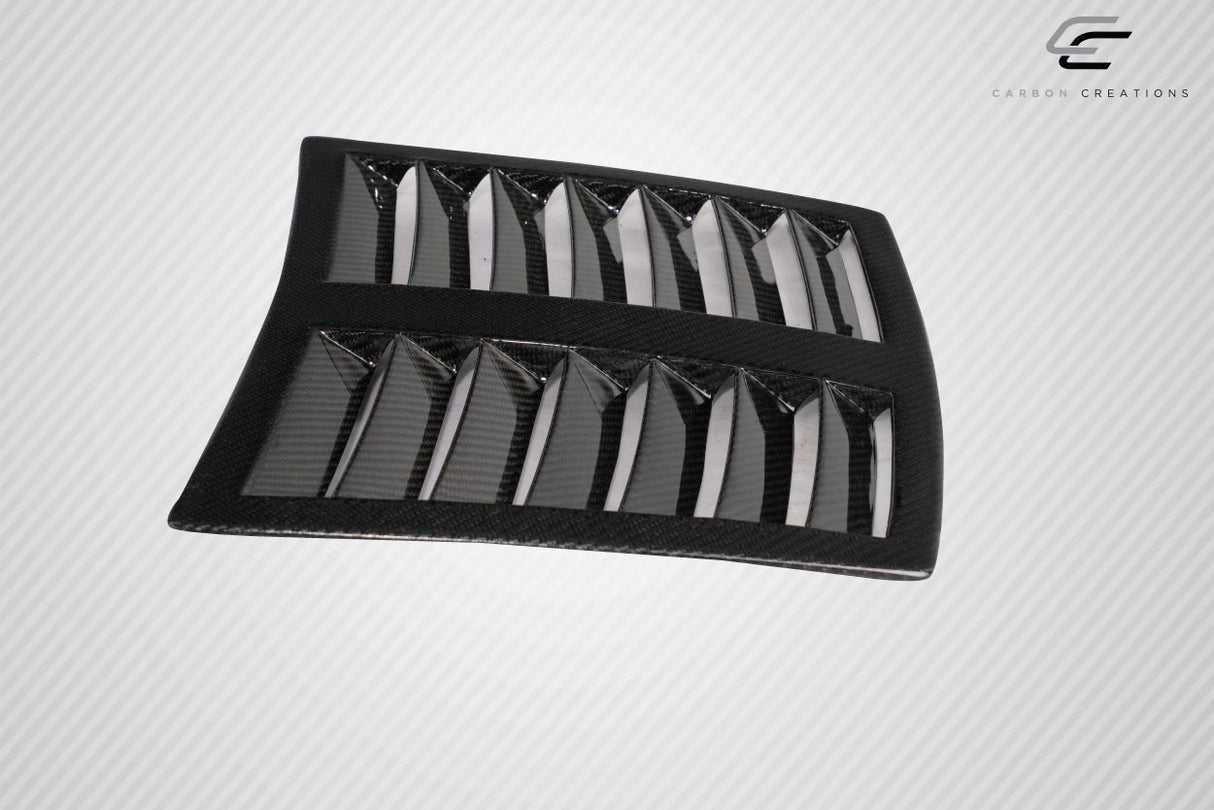 2003-2006 Nissan 350Z Z33 Carbon Creations GT1 Hood Vents - 3 Piece