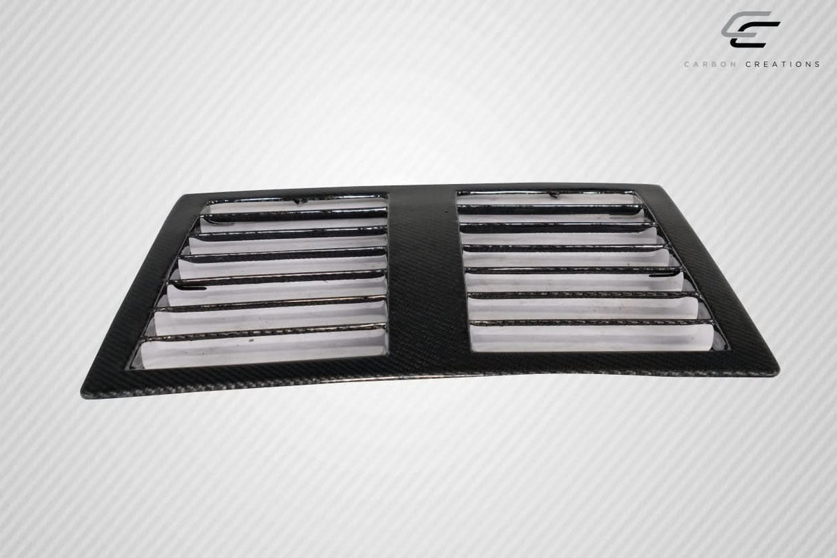 2003-2006 Nissan 350Z GT1 Style Hood Vents - 3 Piece Carbon Fiber