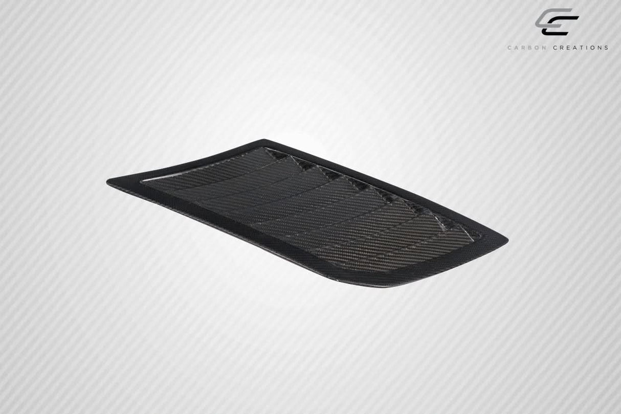 2003-2006 Nissan 350Z GT1 Style Hood Vents - 3 Piece Carbon Fiber