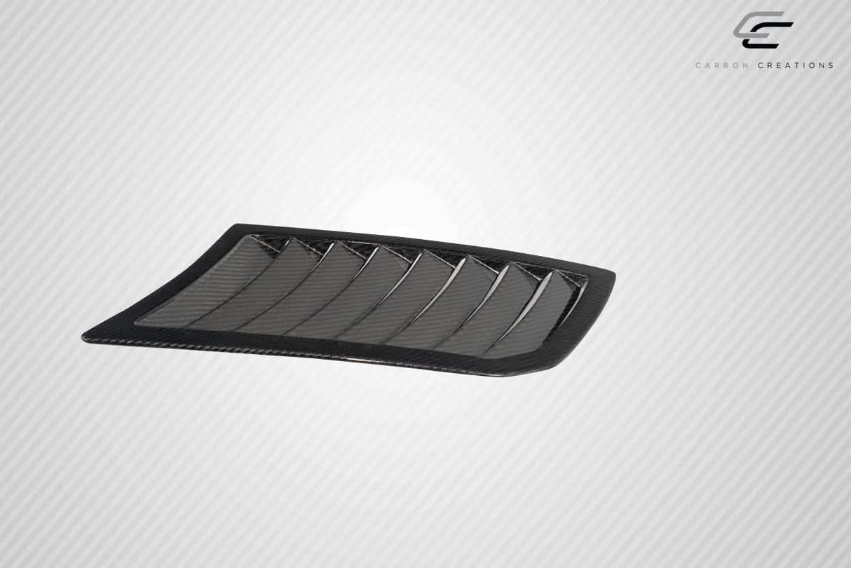 2003-2006 Nissan 350Z GT1 Style Hood Vents - 3 Piece Carbon Fiber